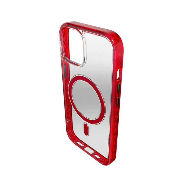 MAGSAFE® CASE FOR APPLE IPHONE 15 PRO | SCARLET RED | MAGNITUDE SERIES